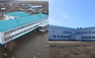 Учителя Костанайской области сражаются со стихией: спасение школы в условиях наводнения в Алтынсарино