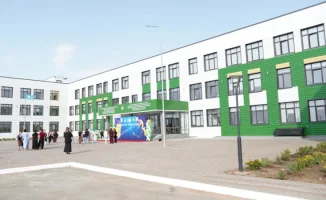 Открытие новой школы в селе Байконыс Западно-Казахстанской области