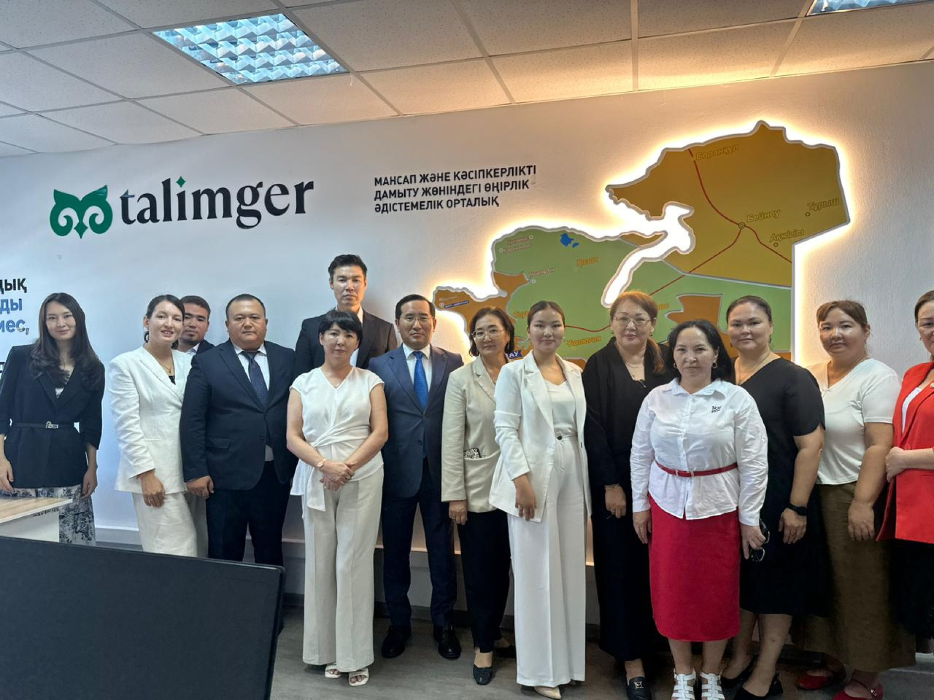 Открытие центра Talimger в Актау