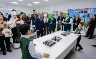 В Бурлинском районе Западно-Казахстанской области открыли новую школу на 300 мест. Учебное заведение построено в рамках национальной программы по развитию образования.