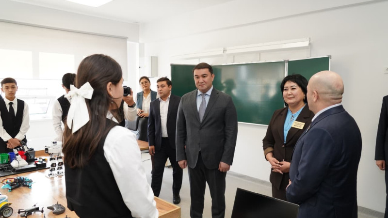 Новая школа на 300 мест в селе Шаян: проект 'Школы будущего' в Туркестанской области