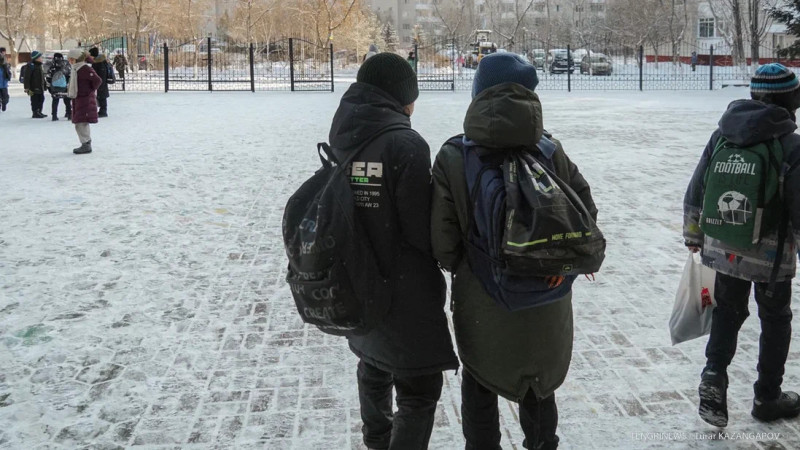 Костанайская область: удаленка из-за сильного мороза 10 декабря