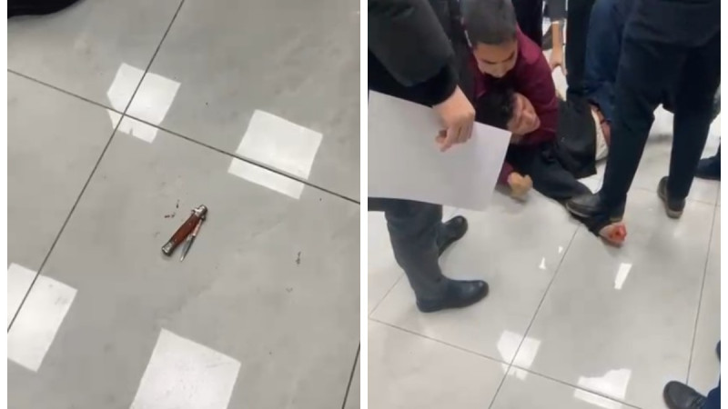 Тень агрессии: студент с ножом нарушил мирную атмосферу университета в Алматы