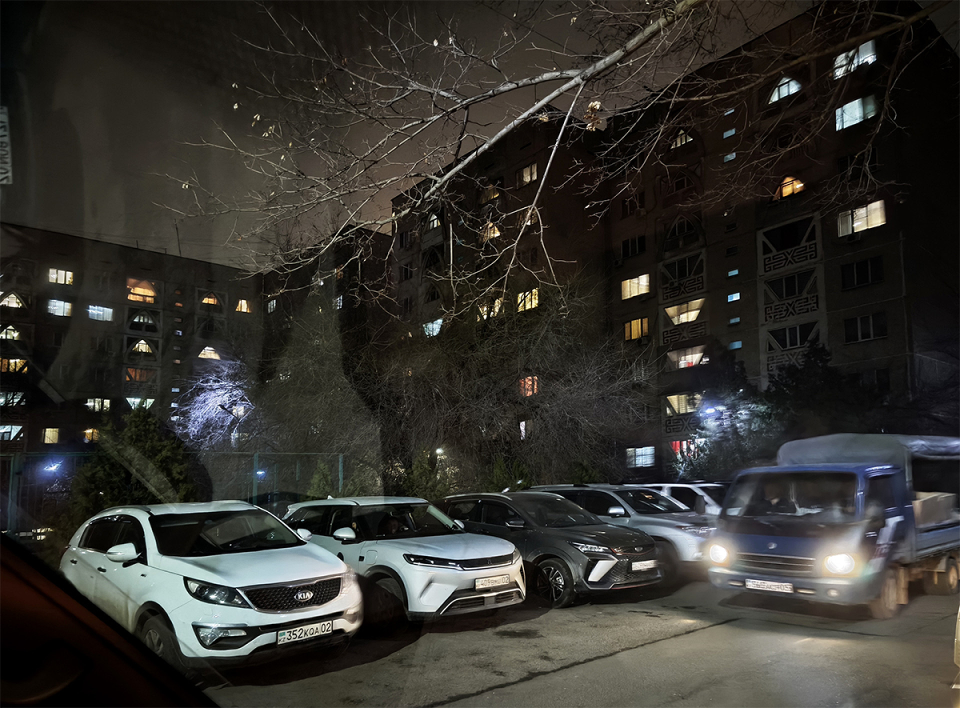 ночные улицы алматы