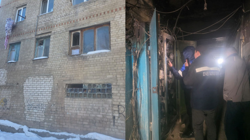 Пламя ожидания: аварийное общежитие в Актобе стало ареной огненного спектакля для более чем 100 семей