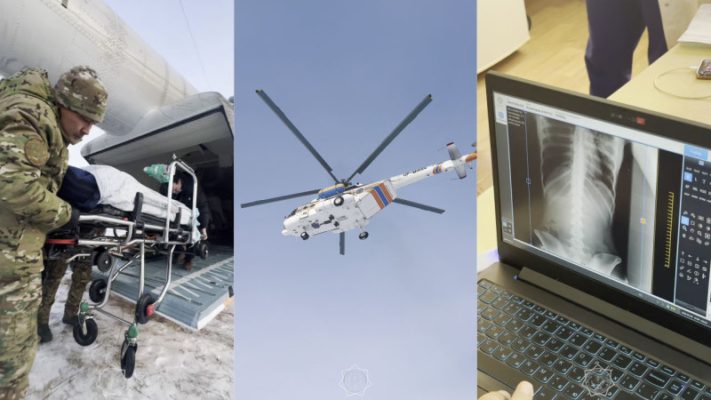 Девочка отравилась уксусом в школе на севере Казахстана: эвакуация вертолётом