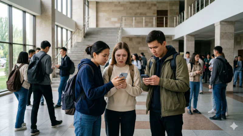 Шымкентские студенты стали "пешками" в игре мошенников: TikTok как ловушка для неуспевающих