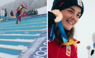 Ана Алонсо: Историческая медаль Олимпиады по ски-альпинизму и первая награда Испании в Италии