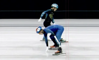 Абзал Ажгалиев восхитил болельщиков победным финишем на Олимпиаде в Италии