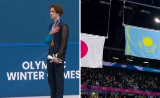 Гимн Казахстана вернулся на зимние Олимпийские игры благодаря фигуристу Михаилу Шайдорову спустя 32 года