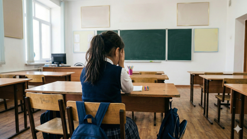 Уголовное дело в Шымкенте: 7-летняя школьница пожаловалась на учителя