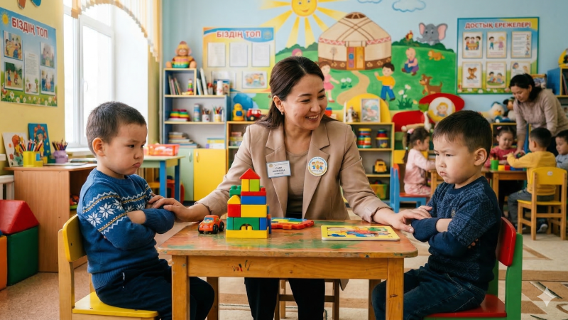 Медиация в детсадах и колледжах Казахстана для решения конфликтов