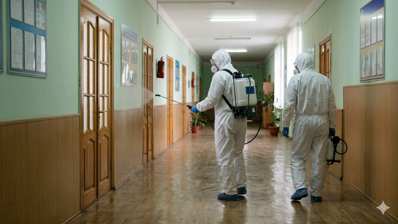 Школа в Боровском Костанайской области закрыта на дезинфекцию после скандала с сотрудницей