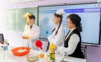 КТК-К инициирует проект по модернизации пяти кабинетов химии в сельских школах Казахстана