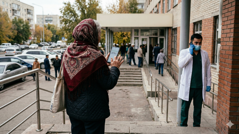 Казахстанцы забеспокоены подозрительными звонками от 'врачей' после визитов в поликлинику