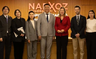 В Алматы прошел круглый стол по фактчекингу, организованный университетом Нархоз и представительством ЕС в Казахстане к Международному дню фактчекинга 2 апреля.